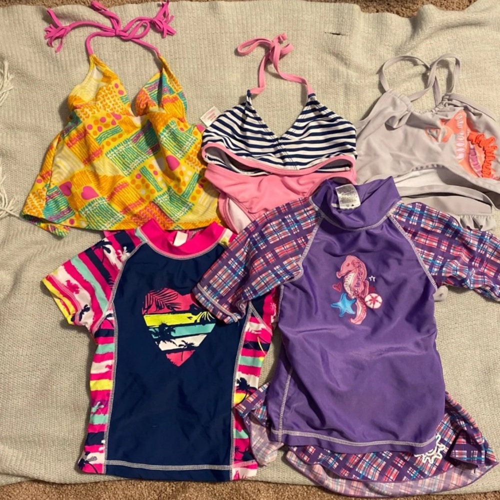 Lot of girls bathing suits size 4/5